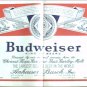1966 Budweiser Beer Label ad
