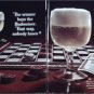 1967 Budweiser Beer Checkerboard ad