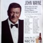 1970 Budweiser Beer ad featuring John Wayne