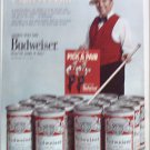 1971 Budweiser Beer ad with Ed McMahon