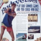 1992 Budweiser Beer Contest ad #1