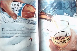 1962 Busch Bavarian Beer ad #2