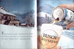 1963 Busch Bavarian Beer ad #4