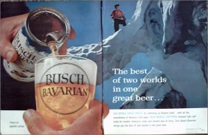 1963 Busch Bavarian Beer ad #5