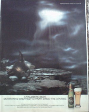 Carlsberg Beer ad