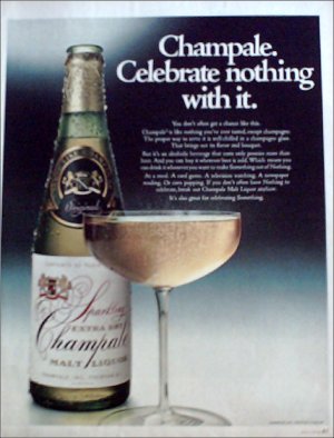 1969 Champale Malt Liquor ad #2