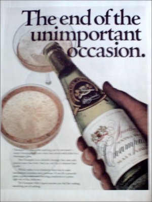 1969 Champale Malt Liquor ad #3