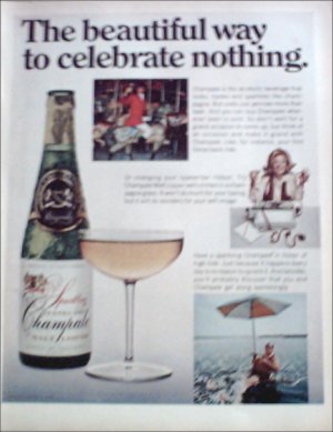 1970 Champale Malt Liquor ad #1