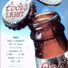 1991 Coors Light Beer ad