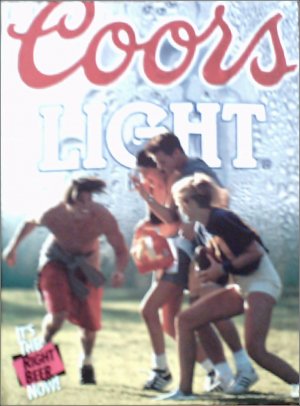 1992 Coors Light Beer ad #1