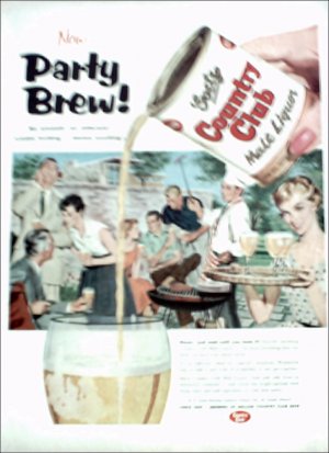 Country Club Malt Liquor ad