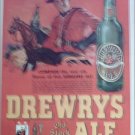 1948 Drewrys Ale ad