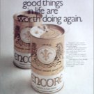1971 Encore Beer ad