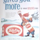 1963 Falls City Beer ad