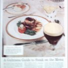 1957 Guiness Stout Beer ad #1 from the UK