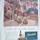 1947 Hamms Beer ad