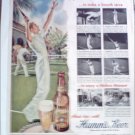 1949 Hamms Beer ad featuring Johnny Faunce