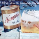 1956 Hamms Beer ad