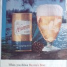 1960 Hamms Beer ad #2