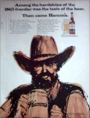 1970 Hamms Beer ad #1