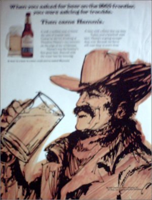 1970 Hamms Beer ad #2