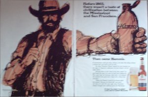 1970 Hamms Beer ad #4