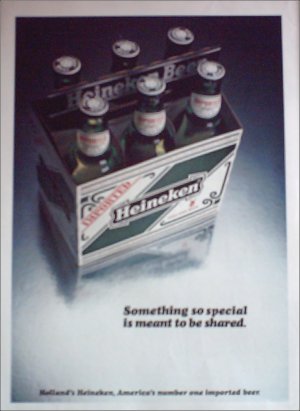 1980 Heineken Beer ad