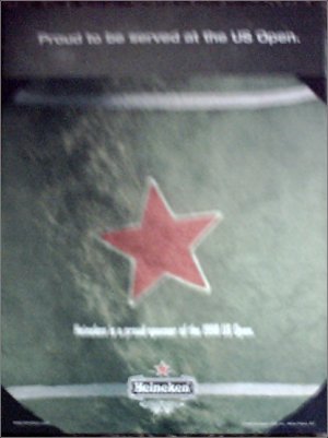 1998 Heineken US Open Beer ad
