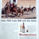 1944 Budweiser Beer ad