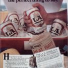 1985 L A Beer ad