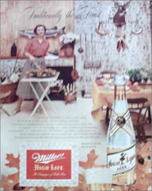 1952 Miller Beer ad #2