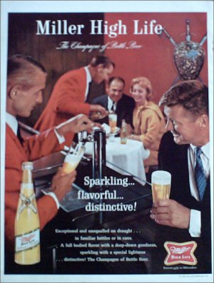 1965 Miller Beer ad #1