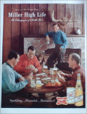 1966 Miller Beer ad #1