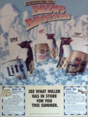 1989 Miller Beer Summer ad