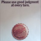 1992 Miller Beer ad