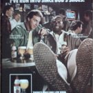 1986 Miller Lite Beer ad featuring Dave Cowens & Bob Lanier