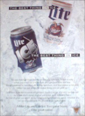 1994 Miller Lite Beer ad