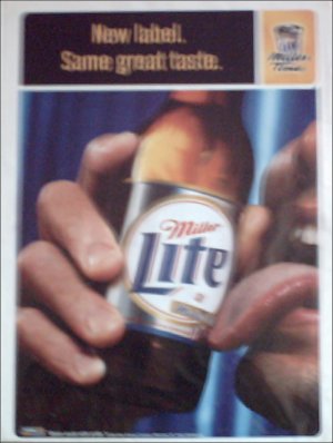 1998 Miller Lite Beer ad #1