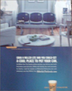 2000 Miller Lite Beer Online Auction ad