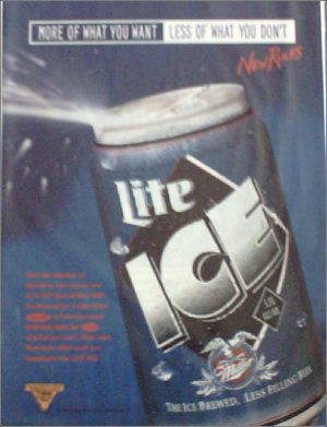 1994 Miller Lite Ice Beer ad #2