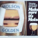 1980 Molson Golden Beer ad #2