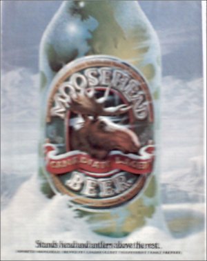 Moosehead Beer ad