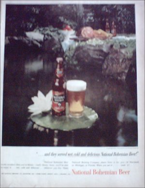 National Bohemian Beer ad #2
