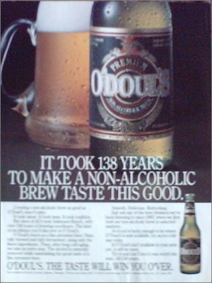 1989 Odouls Beer ad