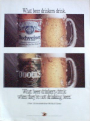 1991 Odouls Beer ad #1