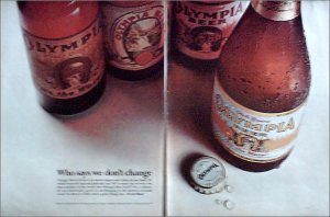1969 Olympia Beer ad