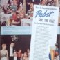 1939 Pabst Blue Ribbon Beer ad featuring the Royal Hawaiian & the Stork Club restaurants