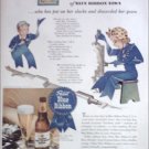 1943 Pabst Blue Ribbon Beer ad #1