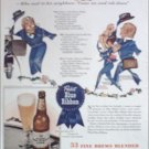 1943 Pabst Blue Ribbon Beer ad #4
