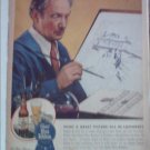 1945 Pabst Blue Ribbon Beer Artist ad